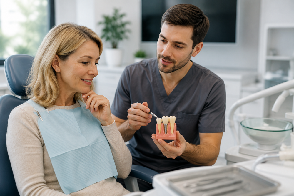 How Dental Implants Can Reverse The Signs Of Facial Aging